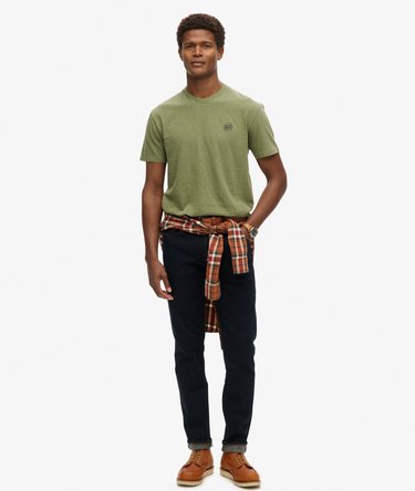 Organic Cotton Vintage Texture T-Shirt Image 2