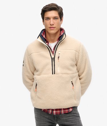 Outdoor Fleecejacke mit halbem Reißverschluss Image 1