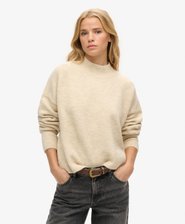 Vintage Essential Mock Neck Jumper