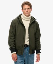 Surplus Nylon Hooded Bomber Jacket