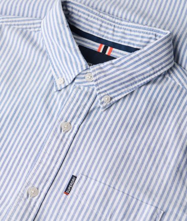 Essentials Oxford-overhemd met lange mouwen Image 5
