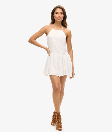 Vintage Embroidered Mini Dress Image 5