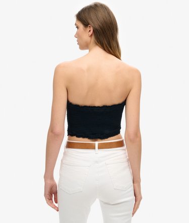 Smocked Bandeau Top Image 4