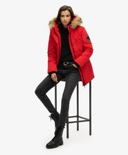 Hooded Everest Faux Fur Parka Coat