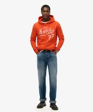 Leather & Boot Co Script Hoodie