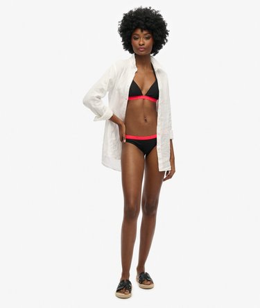 Elastische triangelbikinitop Image 2