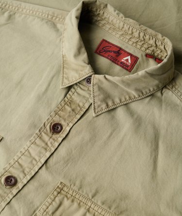 Chemise militaire à manches longues Image 5