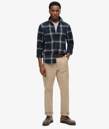 Giacca in stile camicia a quadri Vintage Image 2