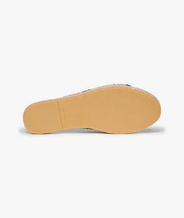 Espadrille-badesandaler med krydsrem Image 8