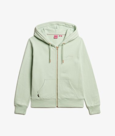 Sudadera con capucha, cremallera y logo Essential Image 5