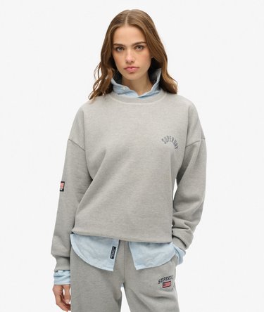 Afslappet Athletic Essentials sweatshirt med print Image 4