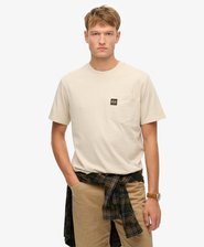 Contrast Stitch Pocket T-Shirt