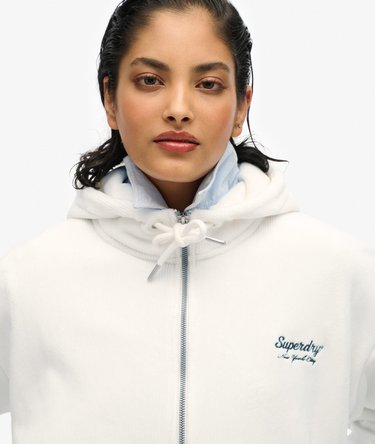 Country Club Velours-Kapuzenjacke Image 3