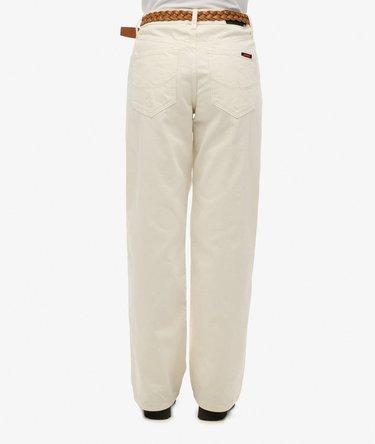 Jeans mit weitem Bein und mittlerer Leibhöhe Image 3