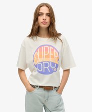 Neon Rainbow Oversized T-Shirt