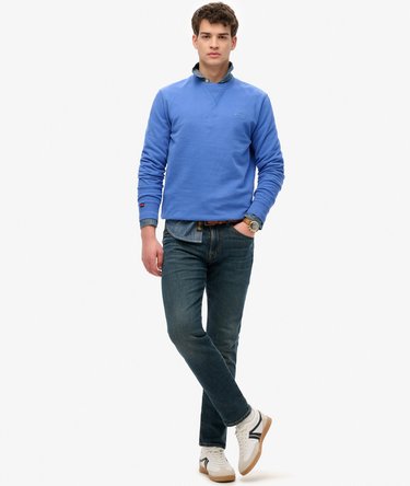 Essential Logo sweatshirt med rund halsudskæring Image 2