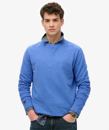 Essential Logo sweatshirt med rund halsudskæring Image 1