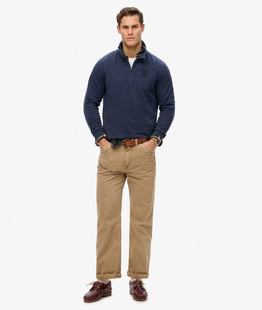 The Merchant Store- Quarter Zip Sweatshirt Image 2