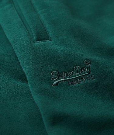 Essential Logo Half Brushed Joggers Image 3