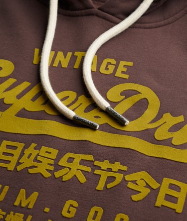 Farblich abgestimmtes Vintage Logo Hoodie Image 5