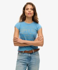 Indigo Workwear Cap Sleeve T-Shirt