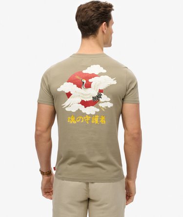 Lässiges Vintage Tokyo T-Shirt mit Logo Image 1