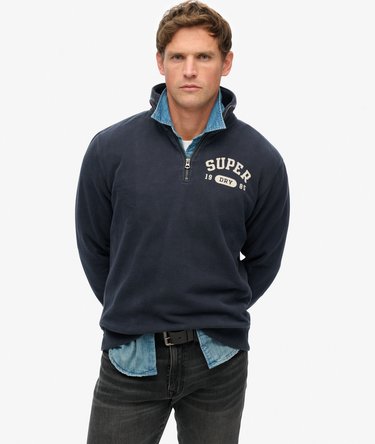 Bluza Athletic Essentials z zapięciem na zamek o długości 1/2 Image 1