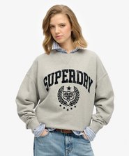 Athletic Relaxed Flock Sweatshirt