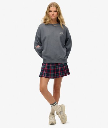 Athletic Essentials sweatshirt met ronde hals en print Image 2