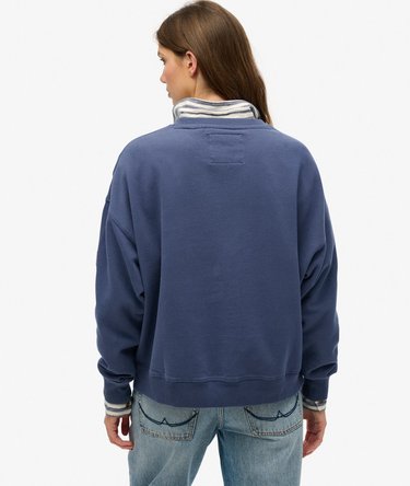 Athletic Essentials Relaxed Sweatshirt mit Rundhalsausschnitt Image 4