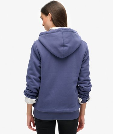 Zapinana na zamek bluza z kapturem i podszewką z kożuszkiem Image 4