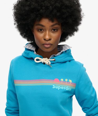 Sweat à capuche et rayures arc-en-ciel Image 3