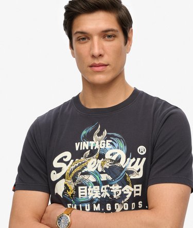 T-shirt décontracté Vintage Logo Tokyo Image 3