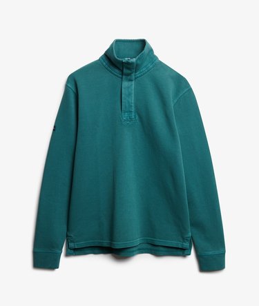 Klassischer Pullover mit halblangem Reißverschluss aus Baumwollpikee Image 6