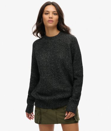 Oversized, kraftig trøje i raglan Image 1