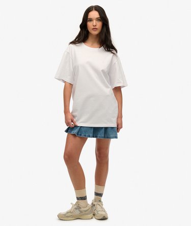 Oversized Essential T-shirt met relaxte pasvorm Image 2