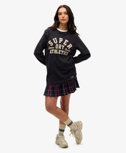 Oversized Vintage Athletic Long Sleeve Top