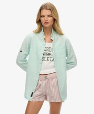 Oversized Studios Linen Button Down Shirt