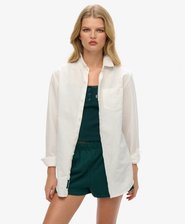 Oversized Studios Linen Button Down Shirt