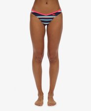 Bas de bikini rayé recyclé