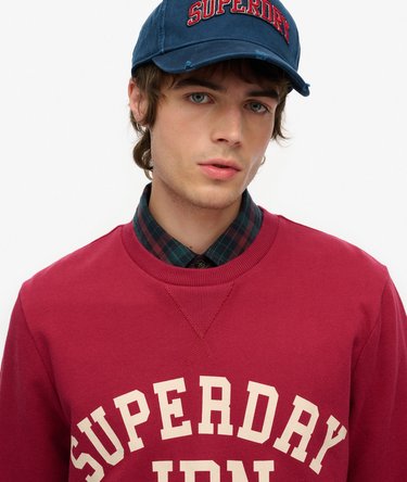 Athletic sweatshirt med tryck Image 3