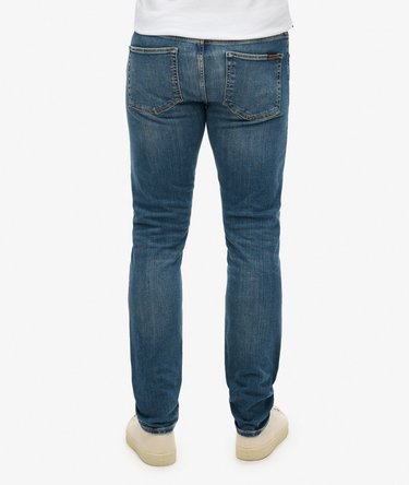 Jean slim vintage en coton biologique Image 3