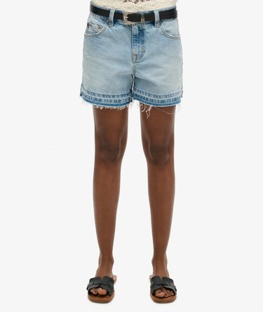 Shorts i kort design med mellemhøj talje Image 2