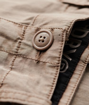 Pantalon cargo droit taille basse Image 7