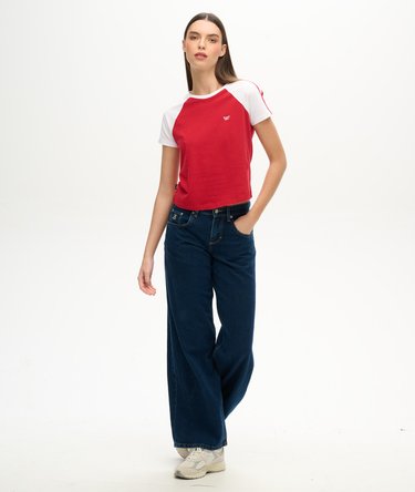Cult säckiga jeans med medelhög midja Image 1