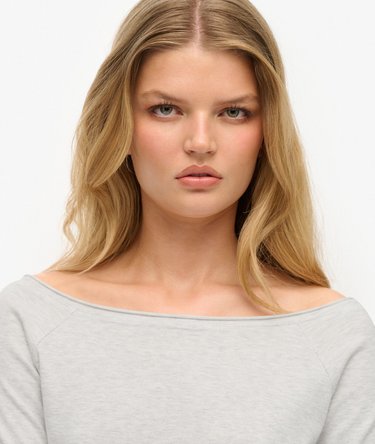 Top in stile Bardot con spalle scoperte Image 3