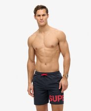Short de bain à motif longueur 43 cm