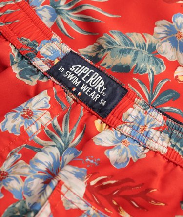 Zwemshort met Hawaïaanse print - 43 cm Image 7