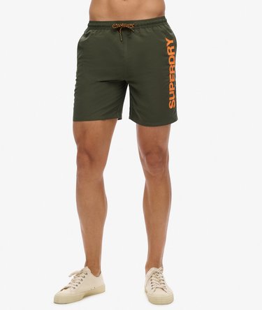 Short de bain de sport recyclé à motif longueur 43 cm Image 7