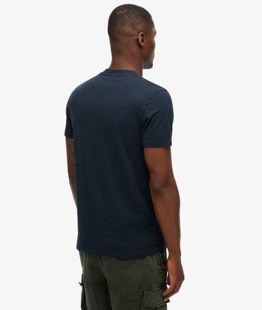 Essential Logo T-Shirt aus Bio-Baumwolle mit V-Ausschnitt Image 4